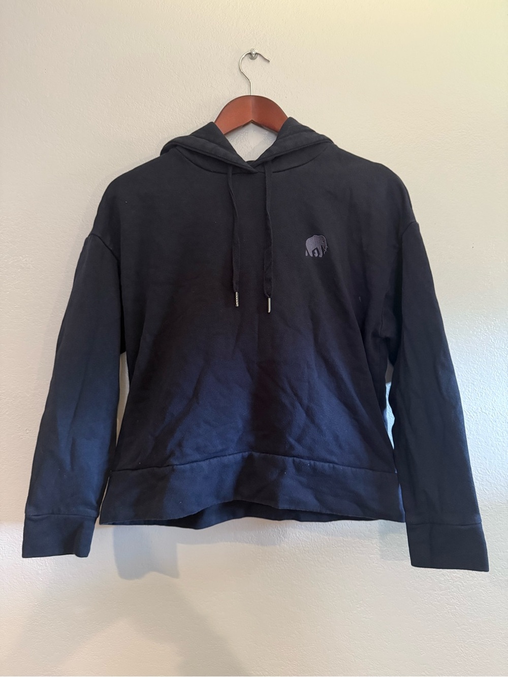 Banana Republic Black Men's Crewneck Hoodie Sweater